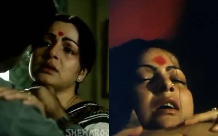 Bollywood Hot Actress Rekha Kissing XXX Scene Video