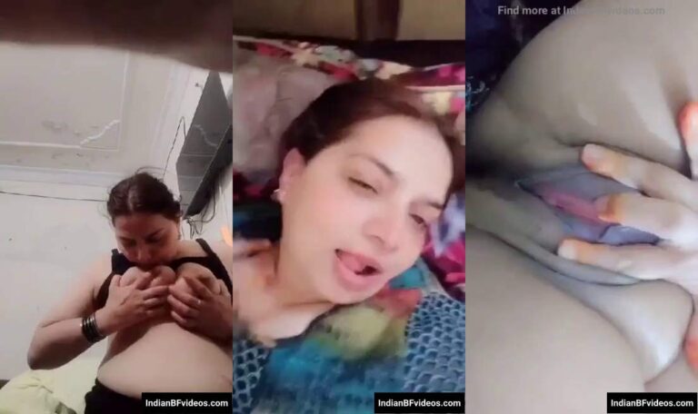 Chubby Aunty Nude Pussy and Boobs