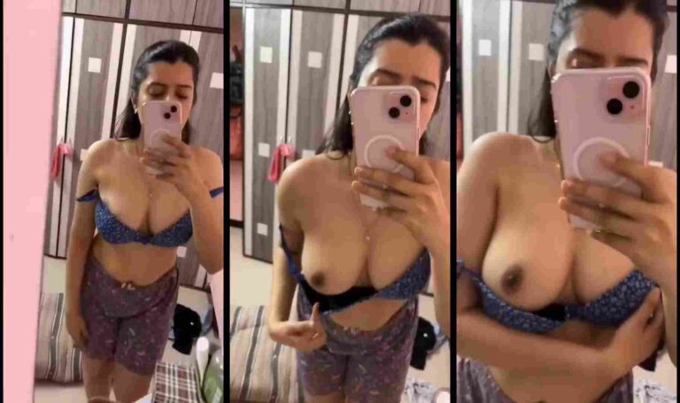 Iphone Girl Showing Her Small Boobs XXX Video