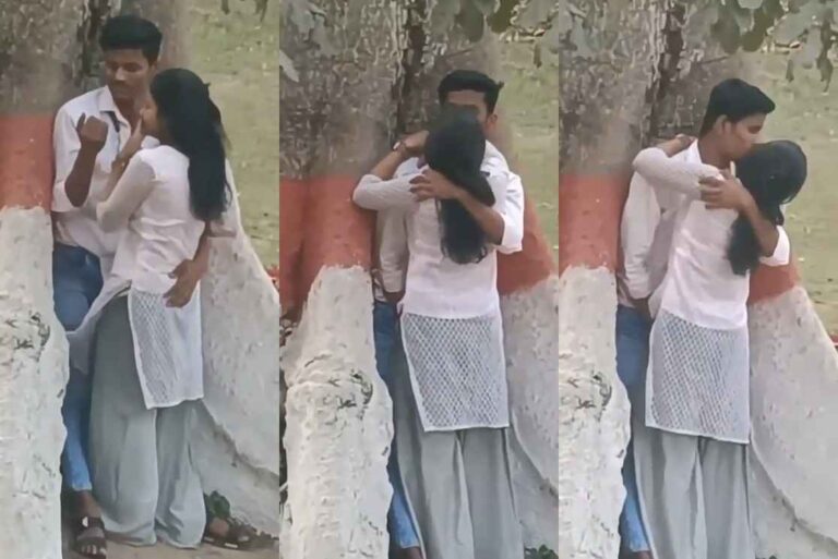 Viral College Girl Boy Kissing Video